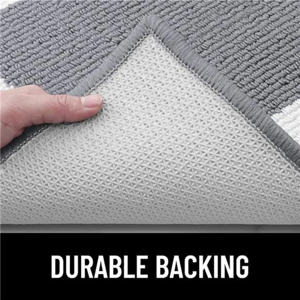 Indoor Door Mat, 32x20, Non-Slip Absorbent Resist Dirt Entrance Mat, Washable